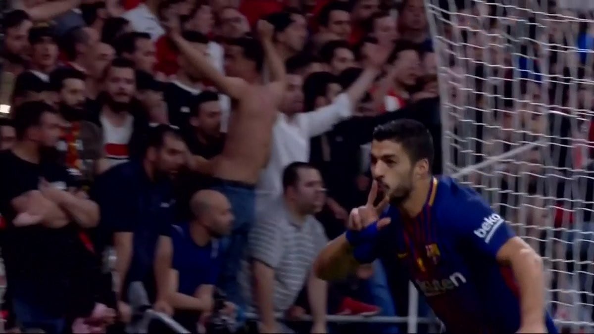 Barcelona: Luis Suárez anotó golazo tras contragolpe a tres toques
