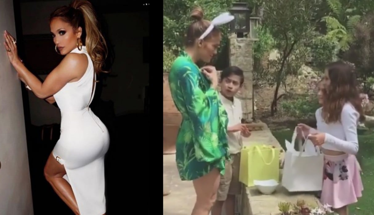 La cantante y actriz compartió con su familia el día de Pascua. Fotos: Instagram