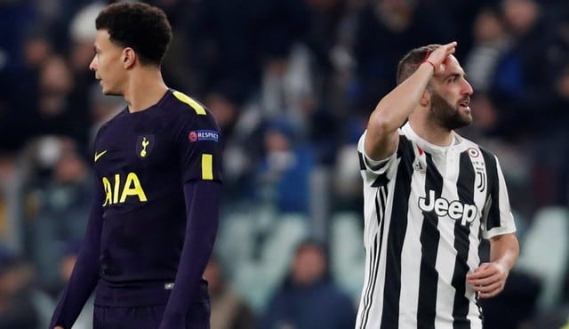 Juventus hace respetar la casa ante el Tottenham por octavos de final de la Champions League. (Fotos: Agencias)