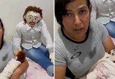 Viral: joven brasileña se casa con muñeco de trapo y ahora enfrenta una vida más complicada con sus ‘mellizos’