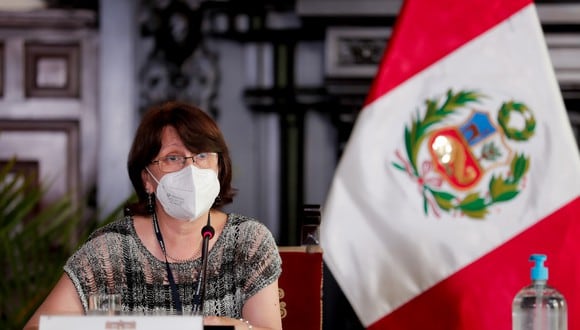 Gobierno retira las gracias que le dio a Pilar Mazzetti, cuando presentó su renuncia al Ministerio de Salud (Foto: PCM)