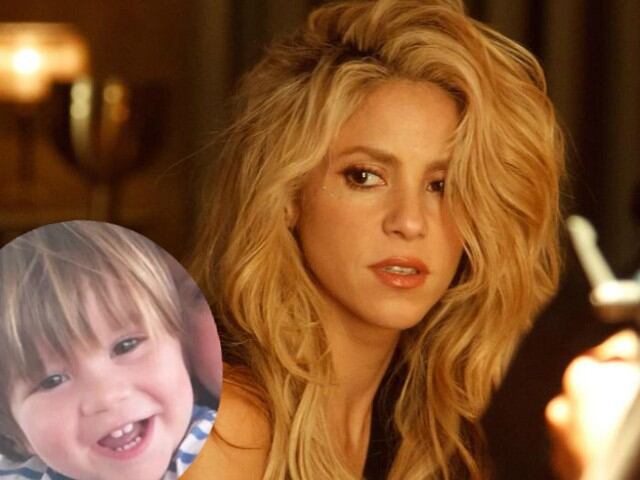 Shakira y su pequeño hijo Sasha. Foto: Instagram