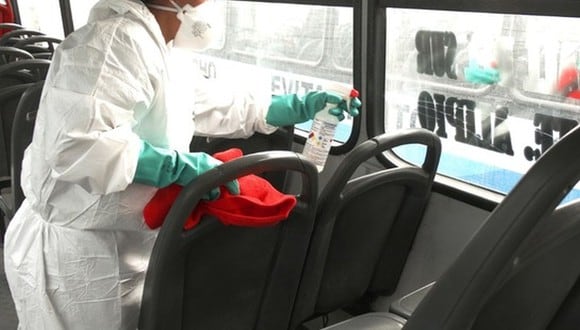 ATU indicó que se está haciendo todos los esfuerzos para mantener las unidades de transporte público limpias y desinfectadas durante la emergencia por coronavirus. (Foto: Difusión)