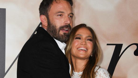 Jennifer Lopez quiere "disfrutar el momento" con Ben Affleck. (Foto: VALERIE MACON / AFP)