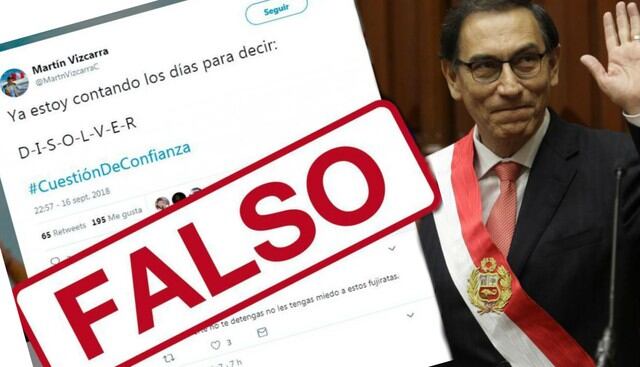 Martín Vizcarra: Gobierno advierte que aparecieron cuentas falsas del presidente para engañar a la ciudadanía
