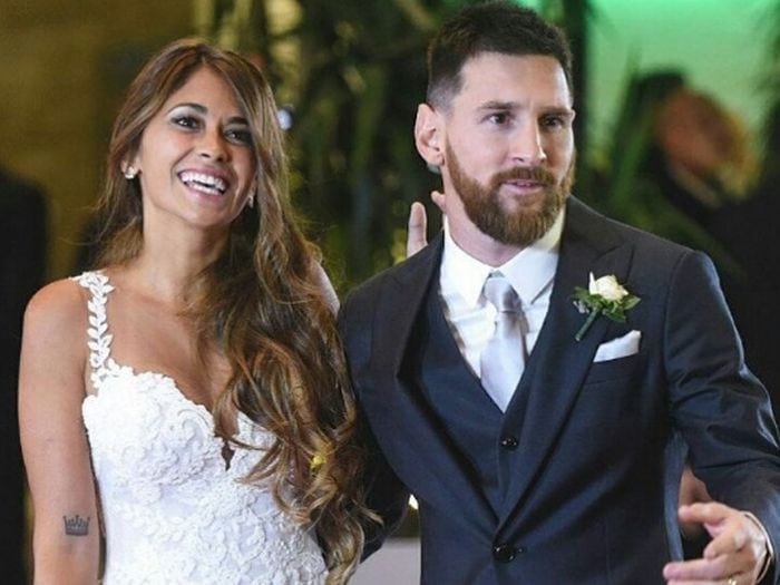 Lionel Messi y Antonella Roccuzzo se casaron.