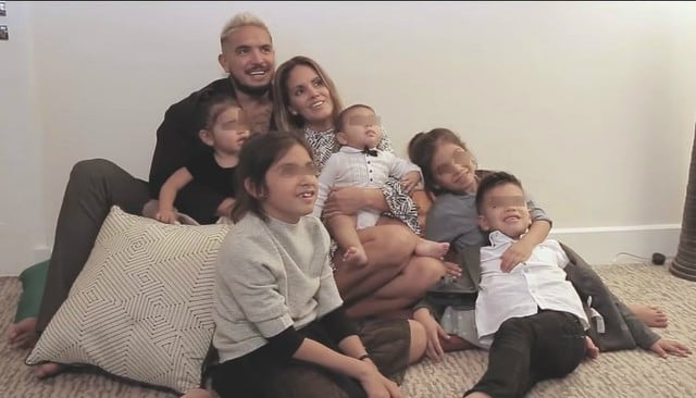 Juan Manuel Vargas protagoniza tierna sesión con su esposa Blanca Rodríguez y sus 5 hijos