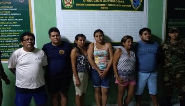 Cayó la Banda de Sheto, dedicada al tráfico ilícito de drogas, en Iquitos. (Fotos: USI)