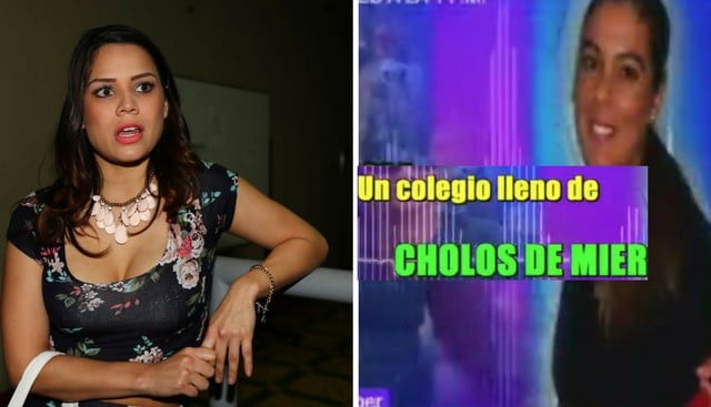 Andrea San Martín versus mujer que 'choleó' a su colegio