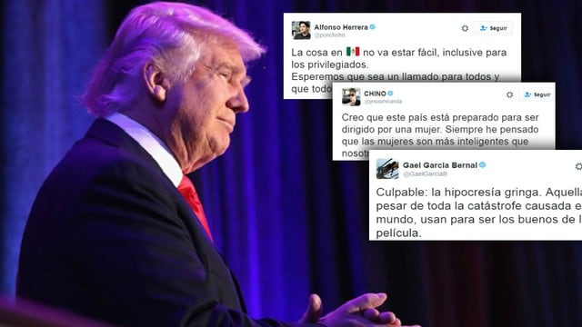 Famosos latinos reaccionaron así en redes sociales tras triunfo de Donald Trump