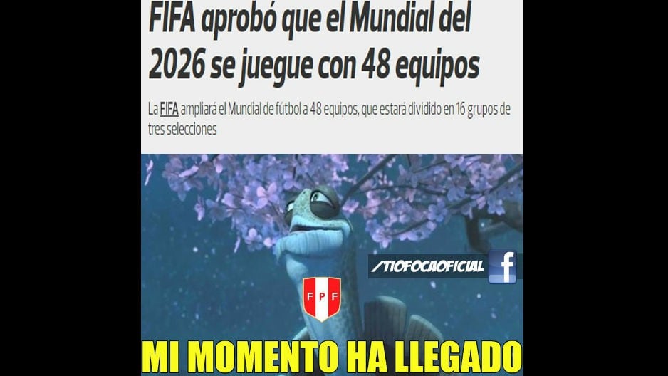 Los memes salen luego que la FIFA confirmó el Mundial con 48 equipos
