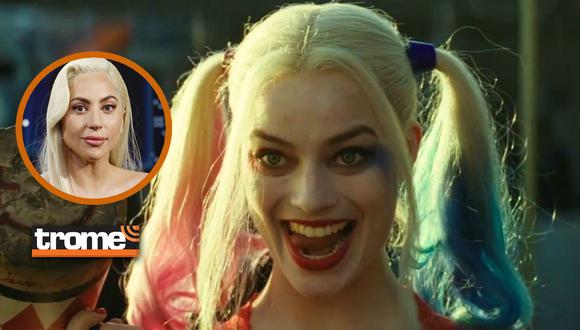 Margot Robbie reacciona a que Lady Gaga sea Harley Quinn.