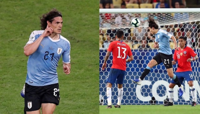 Cavani a los hinchas chilenos tras su GOLAZO en Copa América 2019: "No los escucho". (Fotos: Agencias)