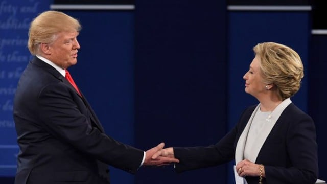 Así fue el segundo debate presidencial en Estados Unidos