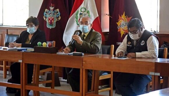 Gustavo Rondón, expresidente del Comando COVID-19 de la región Arequipa (Foto difusión).
