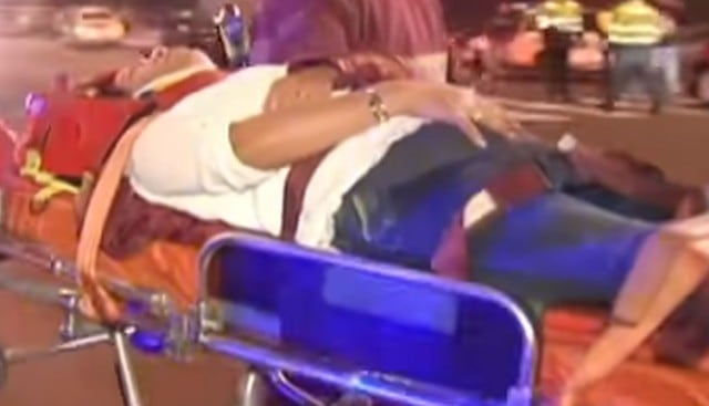 Embarazada de 7 meses sufre terrible accidente de tránsito cuando iba de emergencia al hospital. Video: Captura de pantalla de Panamericana