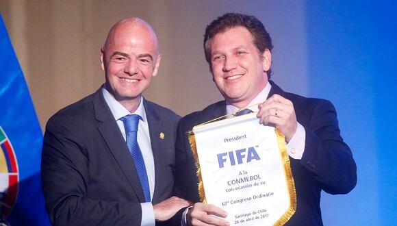 El presidente de la Conmebol envió carta a la FIFA sobre la situación con la MLS. (Foto: EFE)