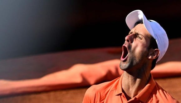 Novak Djokovic ganó el título del Masters 1000 de Roma. (Foto: AFP)
