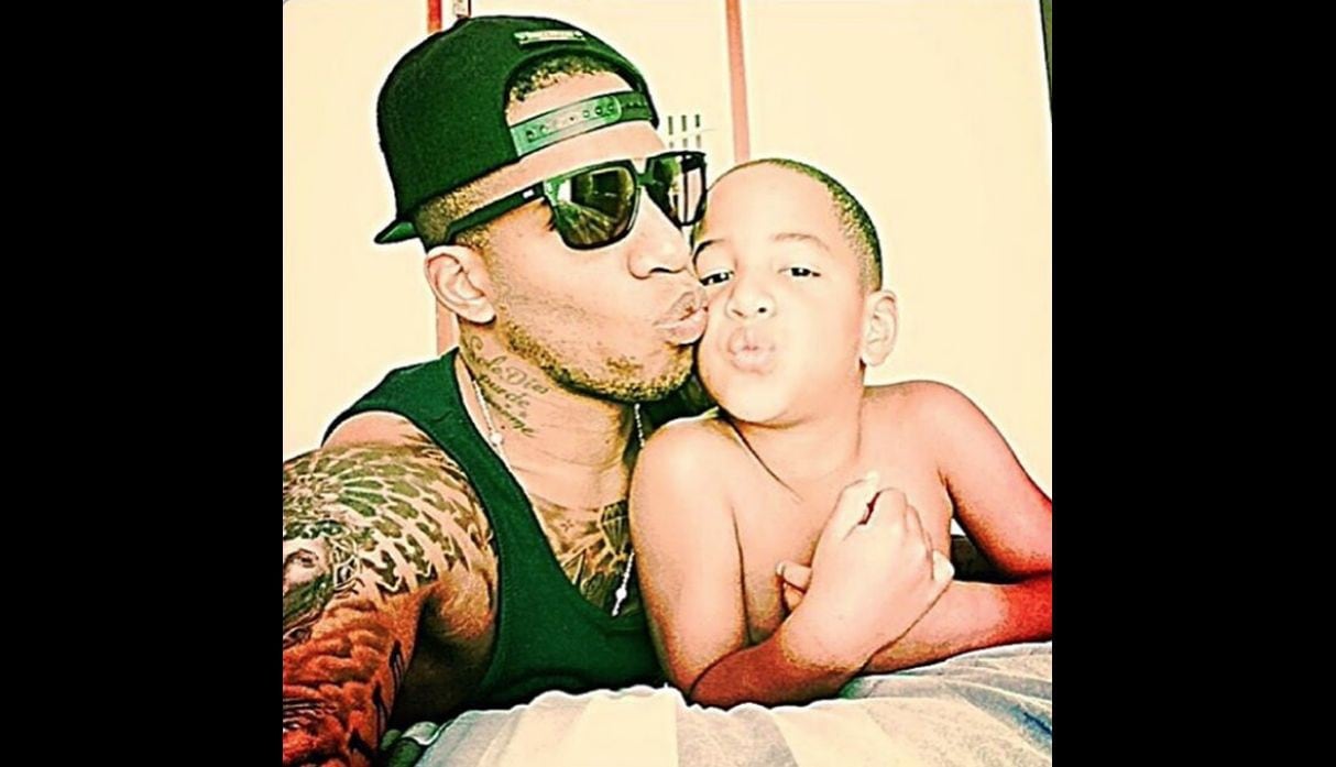Jefferson Farfán y su hijo Adriano en Instagram