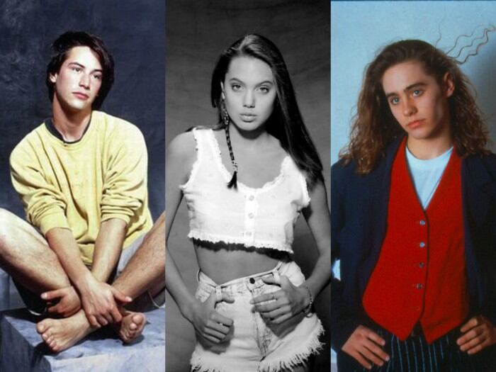 Keanu Reeves, Angelina Jolie y Jared Leto.