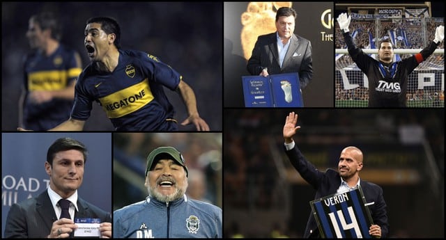 Riquelme, Verón, Passarella y otros jugadores que se volvieron directivos de clubes de fútbol