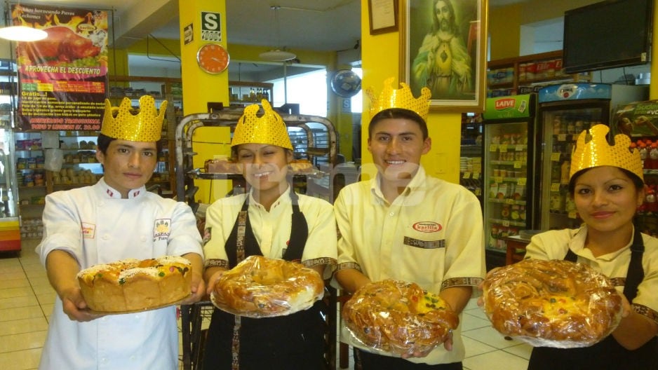 Peruanos consumirán más de 750 mil roscas de reyes.(FOTO: Isabel Medina)