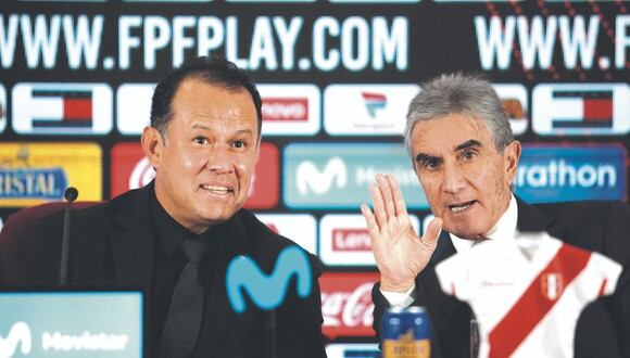 Juan Reynoso se refirió a los cambios en el fútbol peruano. (Foto: FPF)