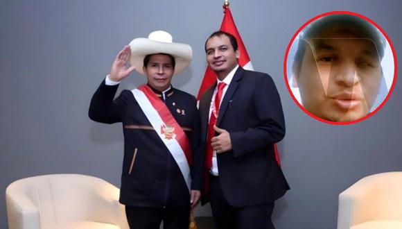 Sobrino del expresidente Pedro Castillo, Fray Vásquez Castillo, toma la palabra desde la clandestinidad. (Internet/Captura ATV)