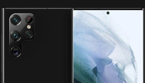 Filtraciones muestran el aspecto del nuevo Samsung Galaxy S22 Ultra. | Foto: OnLeaks