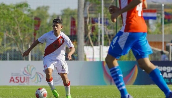 Selección peruana sub 20 debutó con el pie izquierdo en los Juegos Odesur al caer goleada por Paraguay. Foto: FPF.