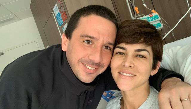 Lluvia de críticas contra Mijael Garrido Lecca por foto con Anahí de Cárdenas en el hospital. Foto: Facebook