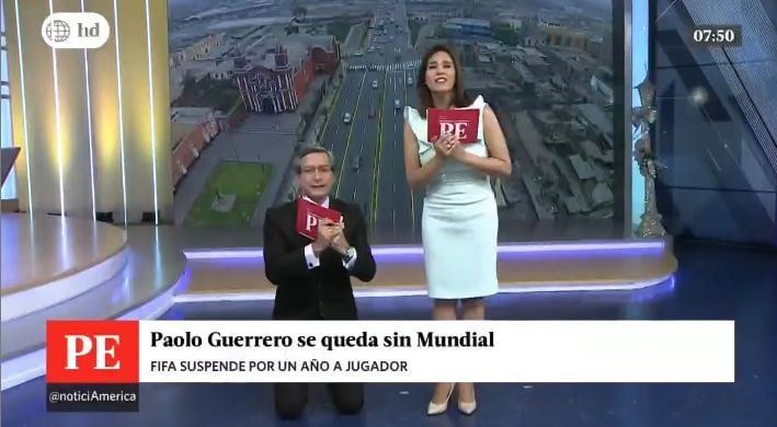 Federico Salazar pidió 'de rodillas' que ayuden a Paolo Guerrero