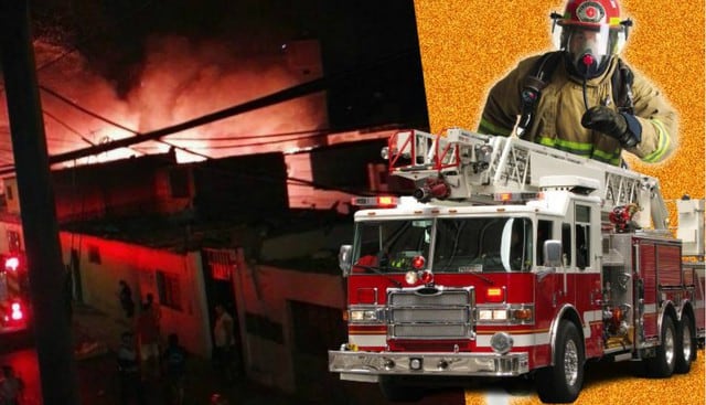 Incendio de proporciones en la cuadra 7 del jirón Huari ya fue controlado