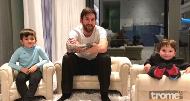 Lionel Messi cuenta anécdota familiar  junto a sus hijos