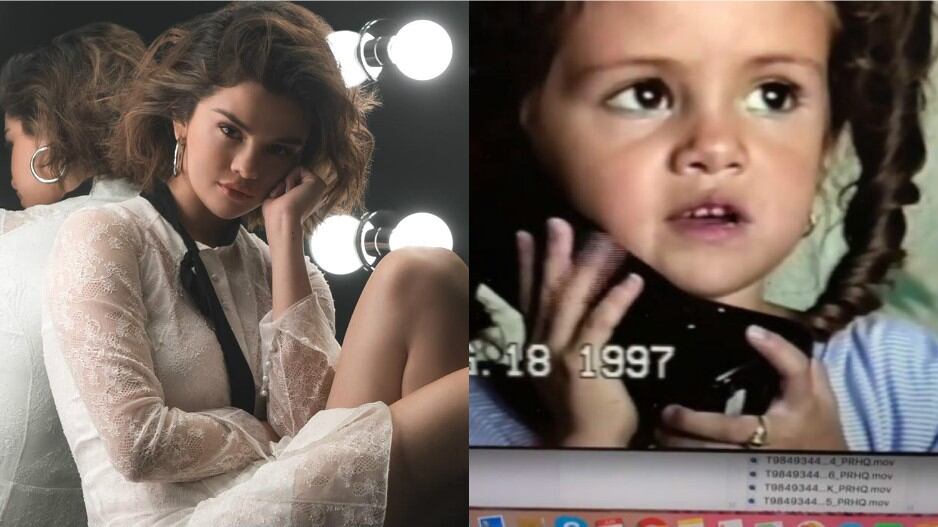 Selena Gomez enternece a todos sus fans en este inédito video de su niñez
