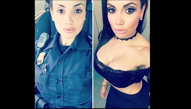 Samantha Sepúlveda, la policía más 'hot' de Instagram. (Fotos: Instagram)