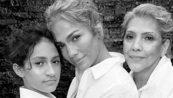 Jennifer Lopez le dirigió un mensaje especial a Guadalupe Rodríguez en pleno Día de la Madre.  (Foto: @jlo / Instagram)