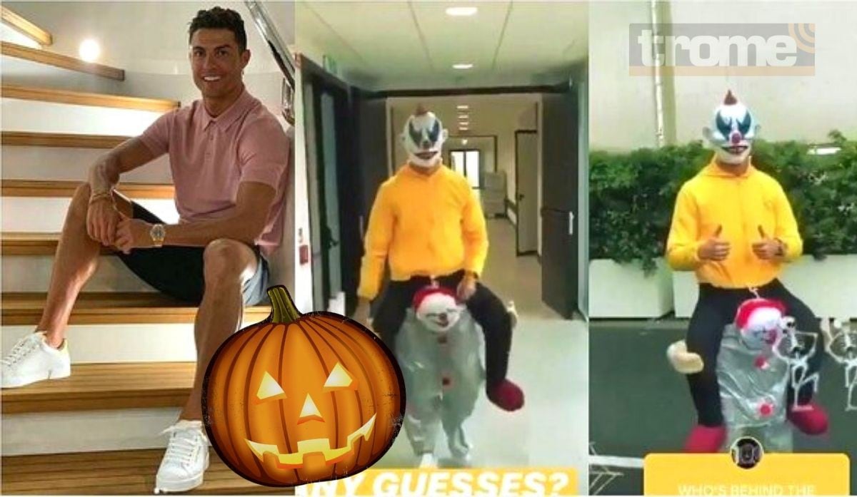 Cristiano Ronaldo se sumó a moderna celebración de Halloween y se disfrazó. (Captura: Instagram)