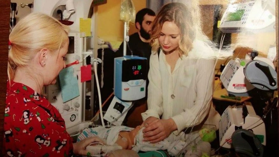 Jennifer Lawrence donó 2 millones de dólares a un hospital. (Foto: Facebook/KosairChildrensHospital)