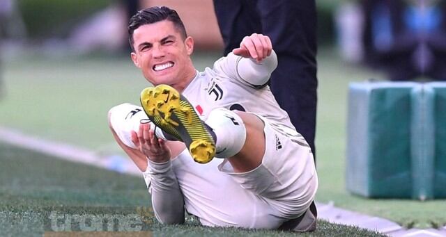 Cristiano Ronaldo enciende las alarmas en la Juventos por esta lesión de tobillo