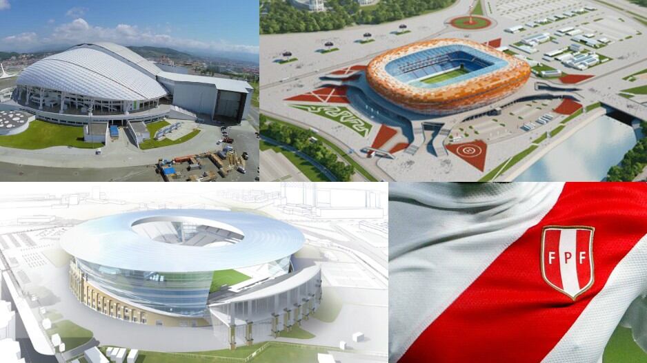 Rusia 2018: Los estadios donde jugará Perú en la fase de grupos