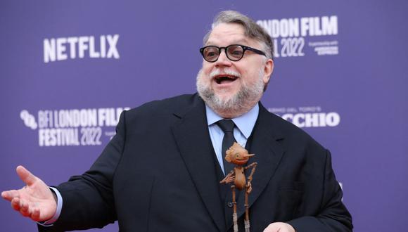 Guillermo del Toro estrenó "Pinocho" en Londres un día después de la muerte de su madre. (Foto: ISABEL INFANTES / AFP)