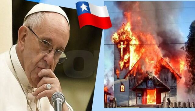 Fueron tres las iglesia católicas las que fueron atentadas con aparatos explosivos en Santiago de Chile.