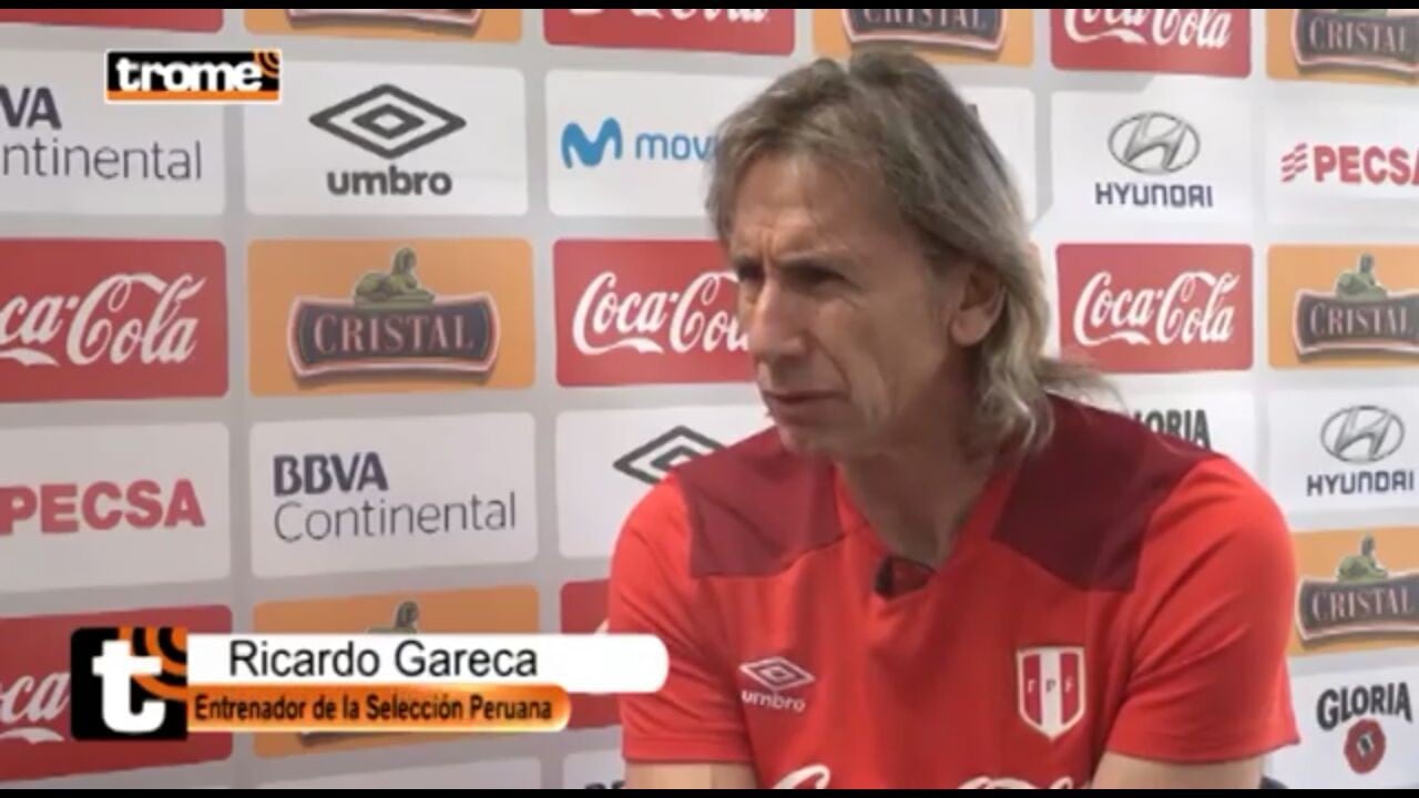 Ricardo Gareca entrevista look