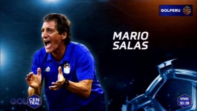 Mario Salas fue elegido como el mejor técnico del año. (Captura y video: Gol Perú)