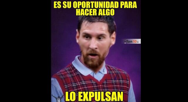 Memes de la expulsión de Messi y Medel en la Copa América 2019.