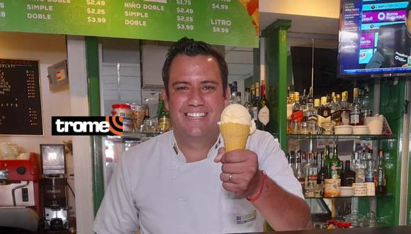 Sergio, el heladero: conoce al famoso tiktoker que la rompe con sus helados en Quito y es hijo de padres peruanos. (Foto: Trome)