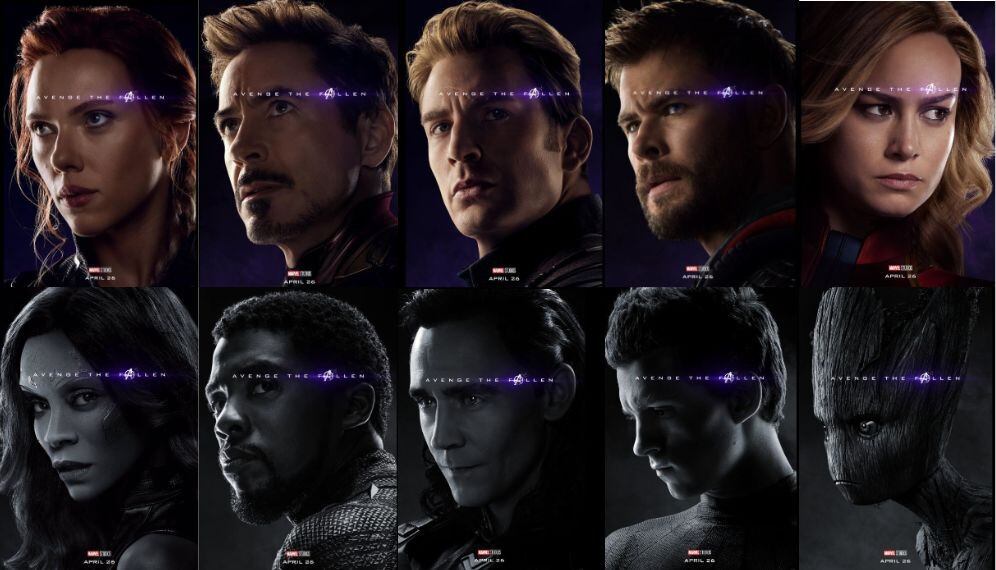 "Avengers: Endgame": Nuevos afiches de la película de Marvel (Foto: Marvel)