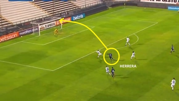 Gol de Emanuel Herrera en Sporting Cristal vs Binacional por Liga 1