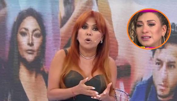 Magaly Medina lanzó dura crítica contra Paula Arias. (Captura Magaly Tv)
